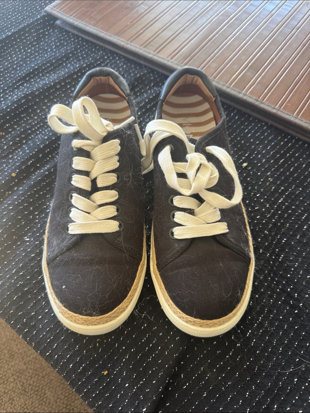 Womens Vionic Casual Black Canvas Low-Top